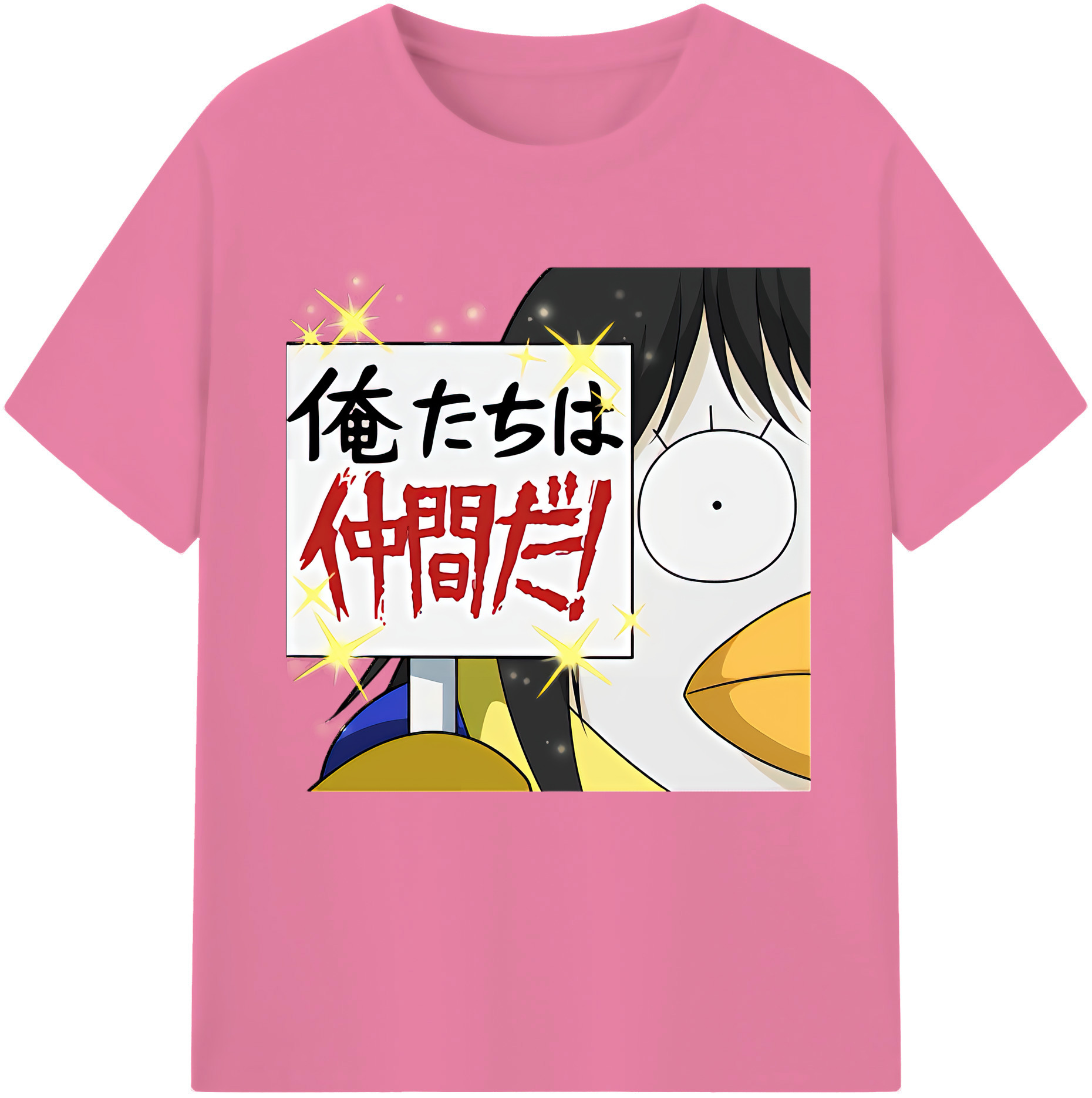 （画像用） ぎんたま 坂田銀時（さかたぎんとき） 神楽 志村新八（しむら しんぱち） GINTAMA Sakata Gintoki Kagura Shimura Shinpachi 綿100％半袖Tシャツ（フロントプリント）